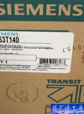 西门子塑壳断路器 PD63F140 3P/1400A咨询议价