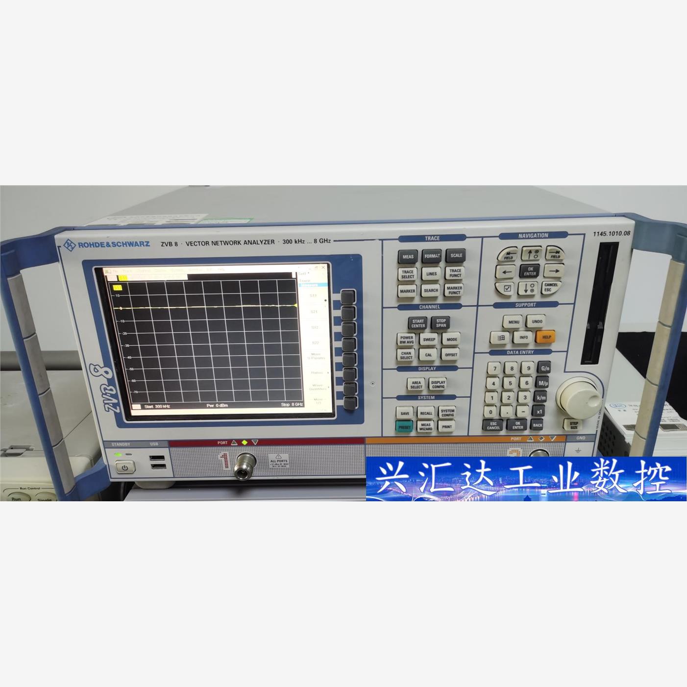 ZVB8矢量网络分析仪，频率范围：300KHZ-8GHZ  询价下单