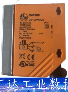 IFM易福门O4P200传感器全新原装 询价下单