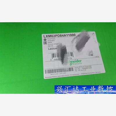 施耐德LXM62PD84A11000，全新原装原厂，现货低价  询价下单