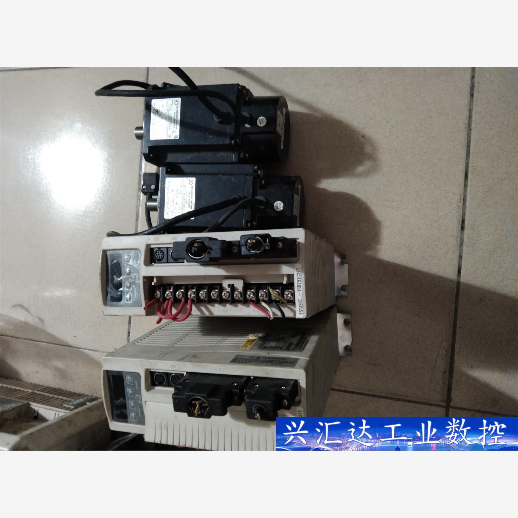 东元伺服电机还有一套，成色如图，TSTA20C,电机TSB0  询价下单