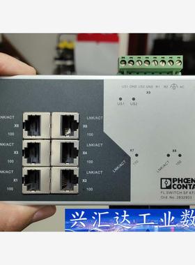 菲尼克斯交换机2832933，2光口6电口成色充新需要的密  询价下单