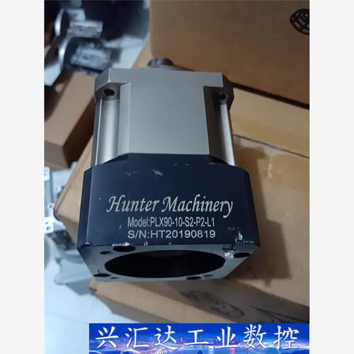 拆机多台亨特高精密行星减速机钢壳体型号PLX90-10-S2 议价商品