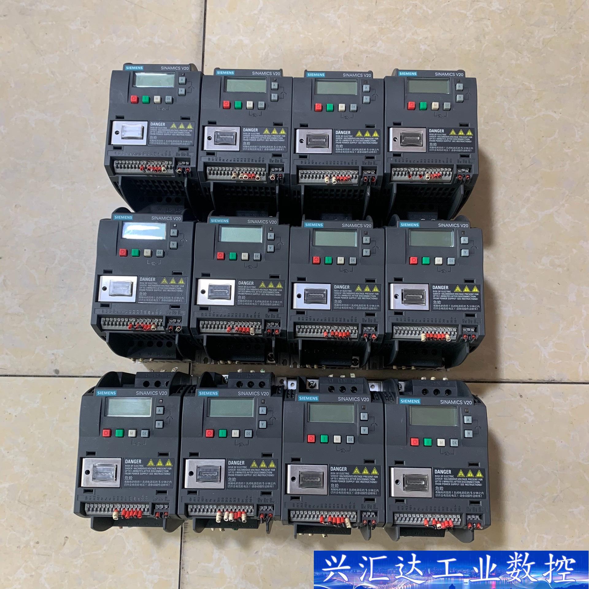 6SL3210-5BE13-7CV0拆机西门子V20变频器0 议价商品