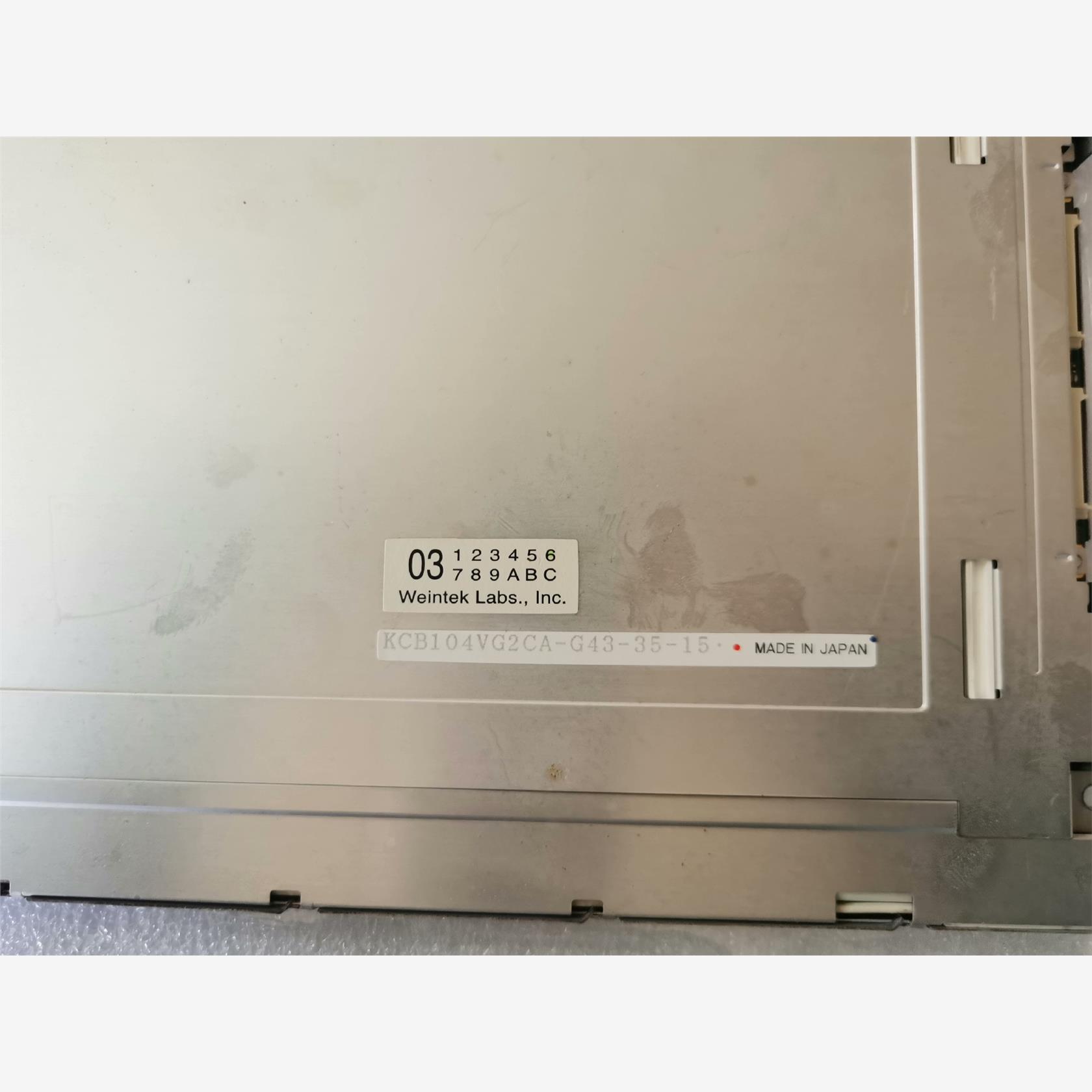 原装拆机10.4寸液晶显示屏 KCB104VG2CA-  G