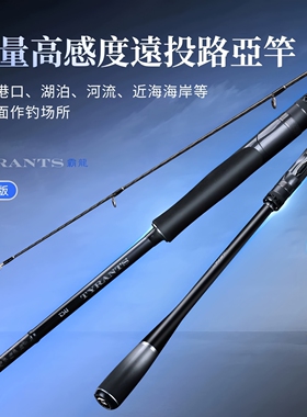 钓之屋霸龙25款岸钓远投路亚竿M/MH中快调海鲈竿翘嘴刀鲅鱼鳡鱼