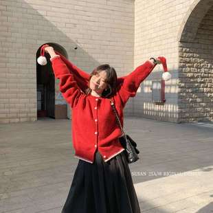 2327s 配披肩 SUSAN 冬上新慵懒减龄毛球球保暖毛衣
