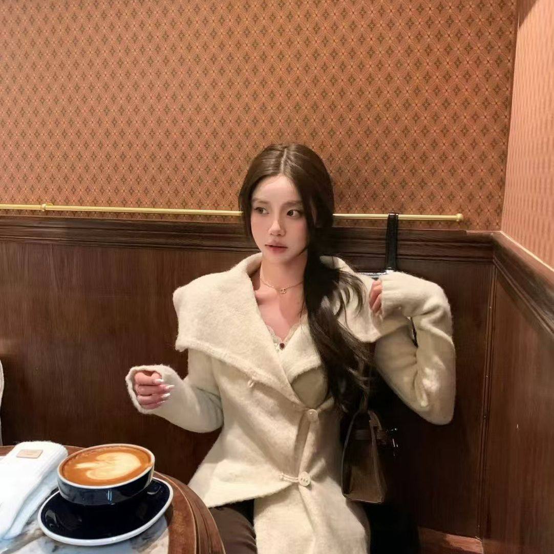 MS STUDIO-冬季韩系复古高级感又酷又飒保暖毛衣55403