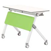 定制可移动折叠桌培训桌会议桌长条桌双人课桌椅长条学生辅导班桌