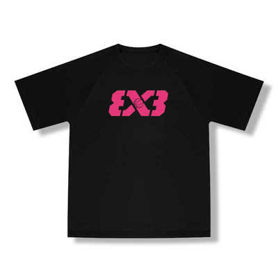 SMILE ISLAND 速干圆领运动3X3美式短袖投篮T恤 男女同款