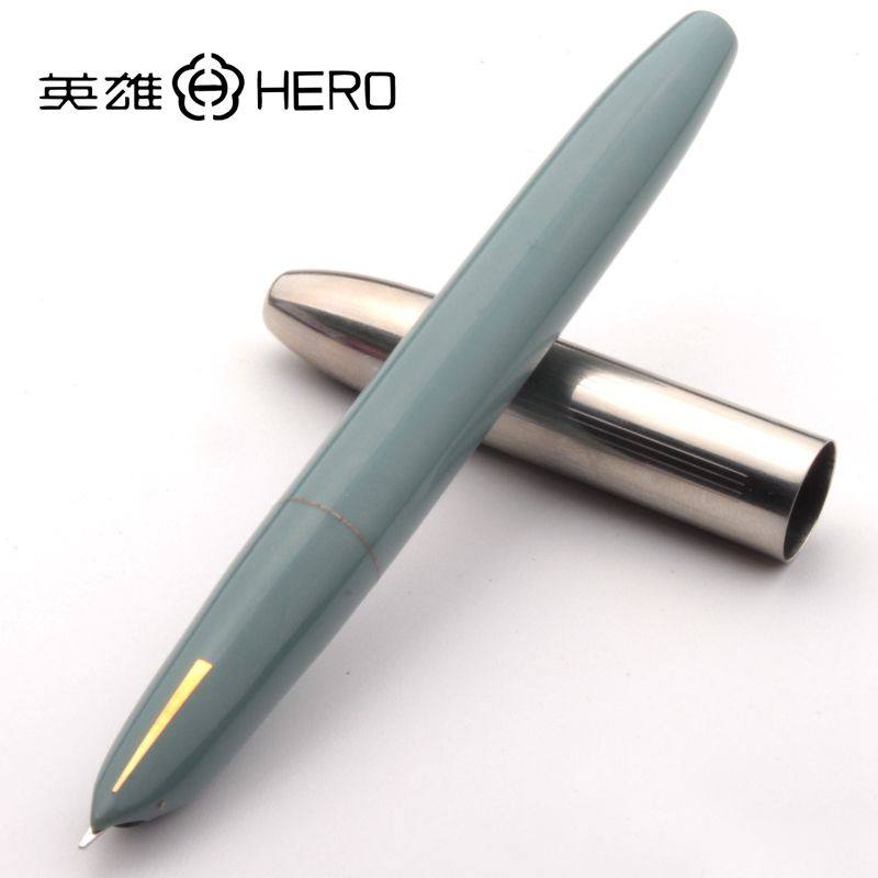 英雄怀旧钢笔老款复古经典箭标钢套铱金笔教师墨水墨囊两用暗尖笔,文具电教/文化用品/商务用品,钢笔,淘宝优惠券,粉丝福利购,淘宝优惠卷