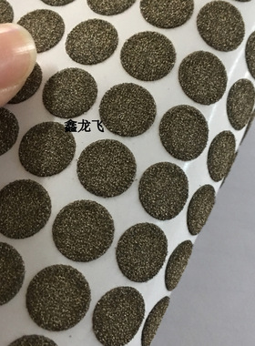 规格导电触摸海绵 高密度屏蔽导电海绵 环保 银灰色海绵 圆形
