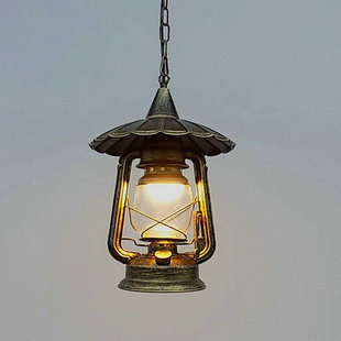 马灯复古仿古煤油灯欧式怀旧马灯吊灯射灯装饰品农庄灯饰灯具包邮