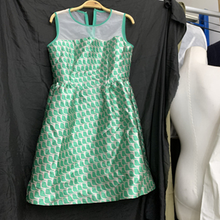 百搭无袖 女装 连衣裙女裙子w38 2025新款 伊华欧秀撤柜专柜正品