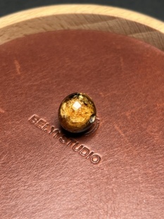 【特价】11mm+抚顺琥珀高桩血沁色金沙蜡浓蜡花蜡单珠30年老珠重