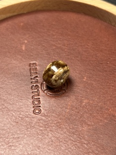 【特价】10.5×7mm抚顺琥珀纯净溶洞花蜡老型单珠25年老料