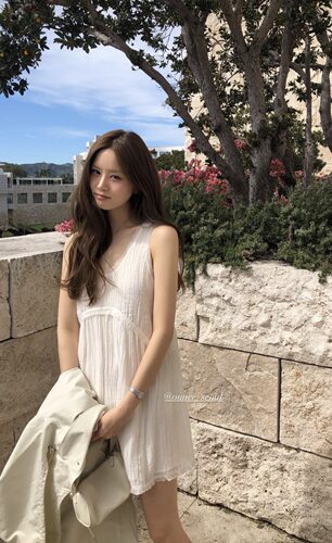 韩代正品东大门ounce春季新款时尚百搭显瘦连衣裙女NO退NO换