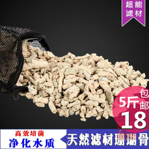 进口珊瑚砂鱼缸过滤材料菲律宾珊瑚沙珊瑚骨提高PH滤材净水海水沙