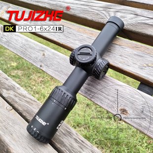 突击者速瞄dkpro1-6倍镜十字6倍高清瞄准望远镜模型器材弹弓备件