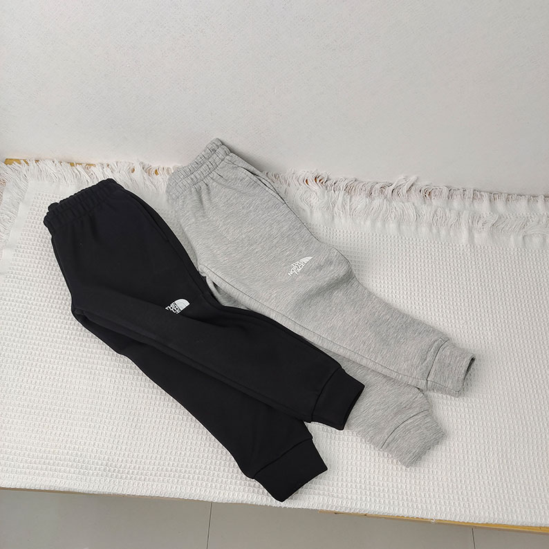 清仓不退换北家外贸单110－150男女童秋冬儿童太空棉薄绒运动裤子