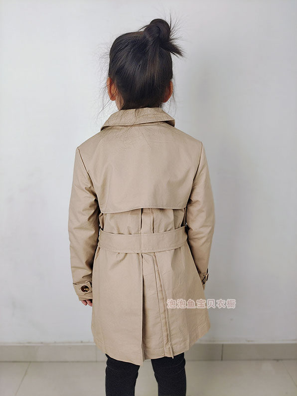 스페인 중 128-167CM 중대형 아동용 순면 윈드 브레이커 아동용 재킷