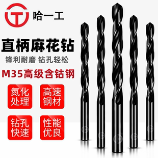 20MM 哈一工M35含钴直柄麻花钻1 哈尔滨莫氏模具高速钢高性能锥钻