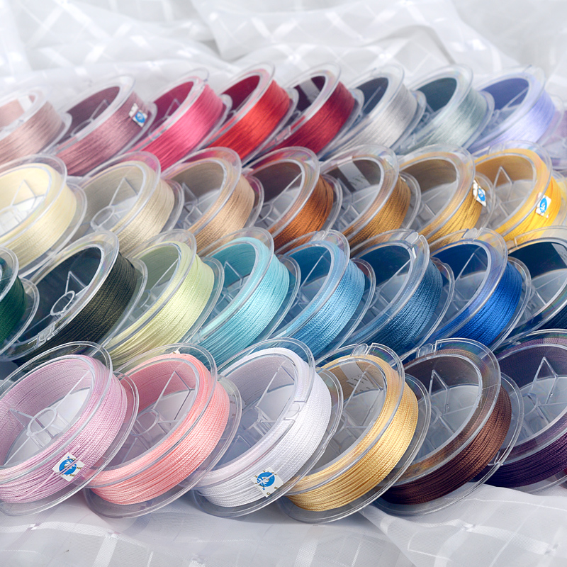 细9股0.5mm锦纶股线编绳