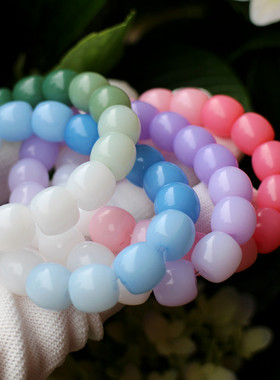 学生盘玩手串珠子手链桃花手捻