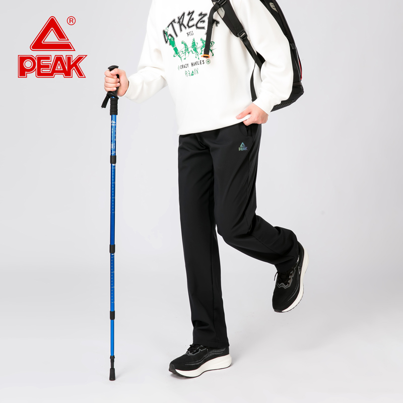 匹克运动长裤男裤梭织新款秋季