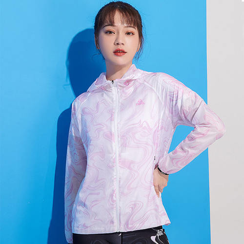 匹克防晒衣女夏季新款透气连帽户外防紫外线运动休闲服