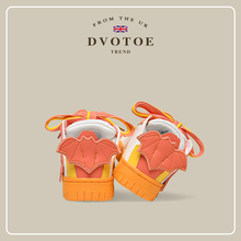DVOTOD板鞋软妹风防滑厚底休闲鞋小众设计字母女鞋时尚高级运动鞋