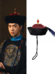 影视古装清朝男士大臣帽子官帽暖帽凉帽小兵大臣王爷顶戴花翎官帽