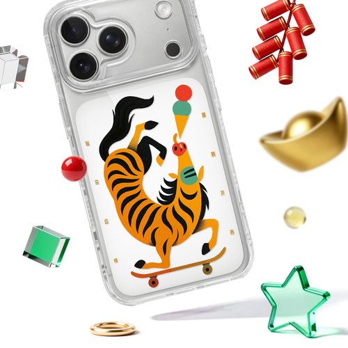 贾克布麒麟骏马马年吉祥手机壳