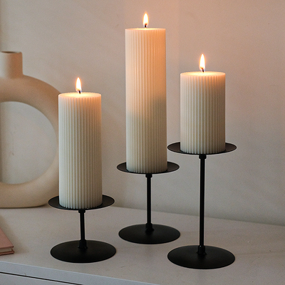 柱状艺术香薰蜡烛婚礼餐桌摆件
