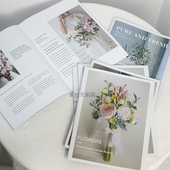 英文杂志画册摄影背景卡片 美食化妆品拍照海报背景ins拍照道具