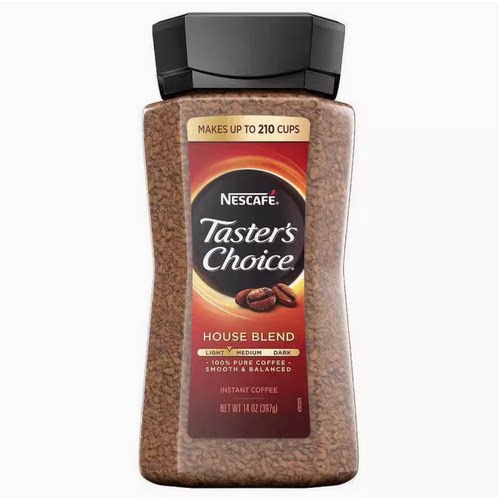 美国原装进口nescafe纯咖啡