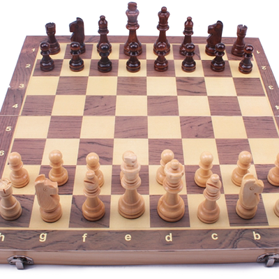 国际象棋磁力实木质比赛专用成人