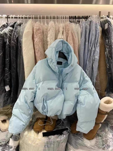 宽松连帽羽绒棉服女短款 MH家 韩版 新款 加厚面包服外套 2025冬季