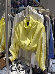 2026新款 薄款 韩版 百搭显瘦气质三条杠短款 防晒外套女 时尚 MH家