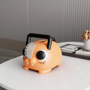 波奇塔玩偶电锯人抽纸盒桌面家用客厅茶几纸巾盒实用家居摆件装饰