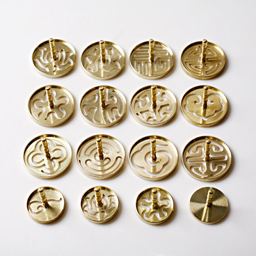 司香尉香道用品纯铜沉香香篆