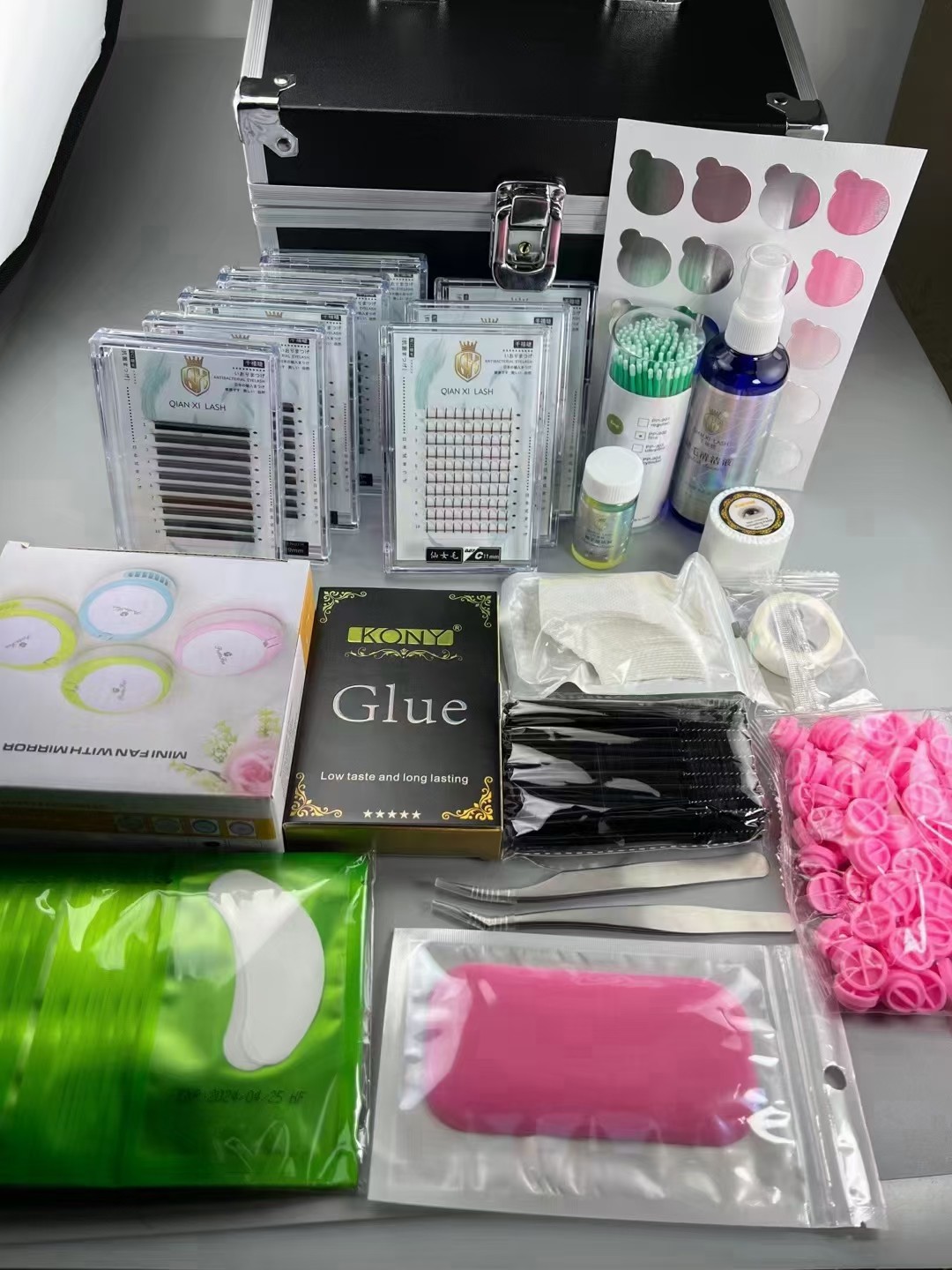 科妮美睫工具套装嫁接睫毛初学者专业开店全套种植练习培训套装