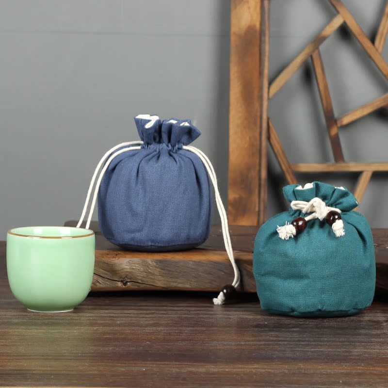 棉麻杯袋布袋茶道零配 夹棉加厚小杯袋子 建盏袋手工杯袋创意布艺在类目 餐饮具, 茶具, 茶道/零配中 - 来自Buy2taobao.com提供专业的淘宝代购服务