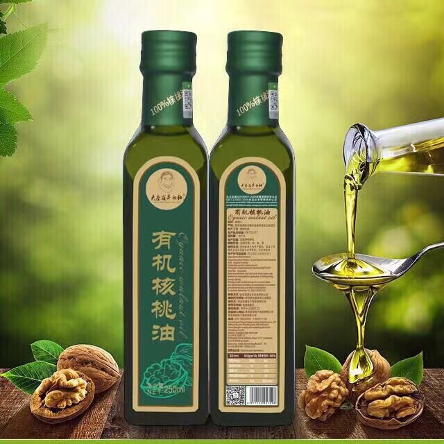 来自核桃之都的有机核桃油