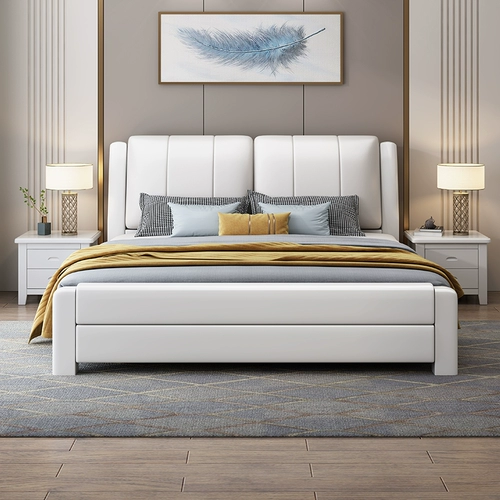 Современная белая лента из натурального дерева для домашнего использования, коробочка для хранения, 1.8м, 1.5м