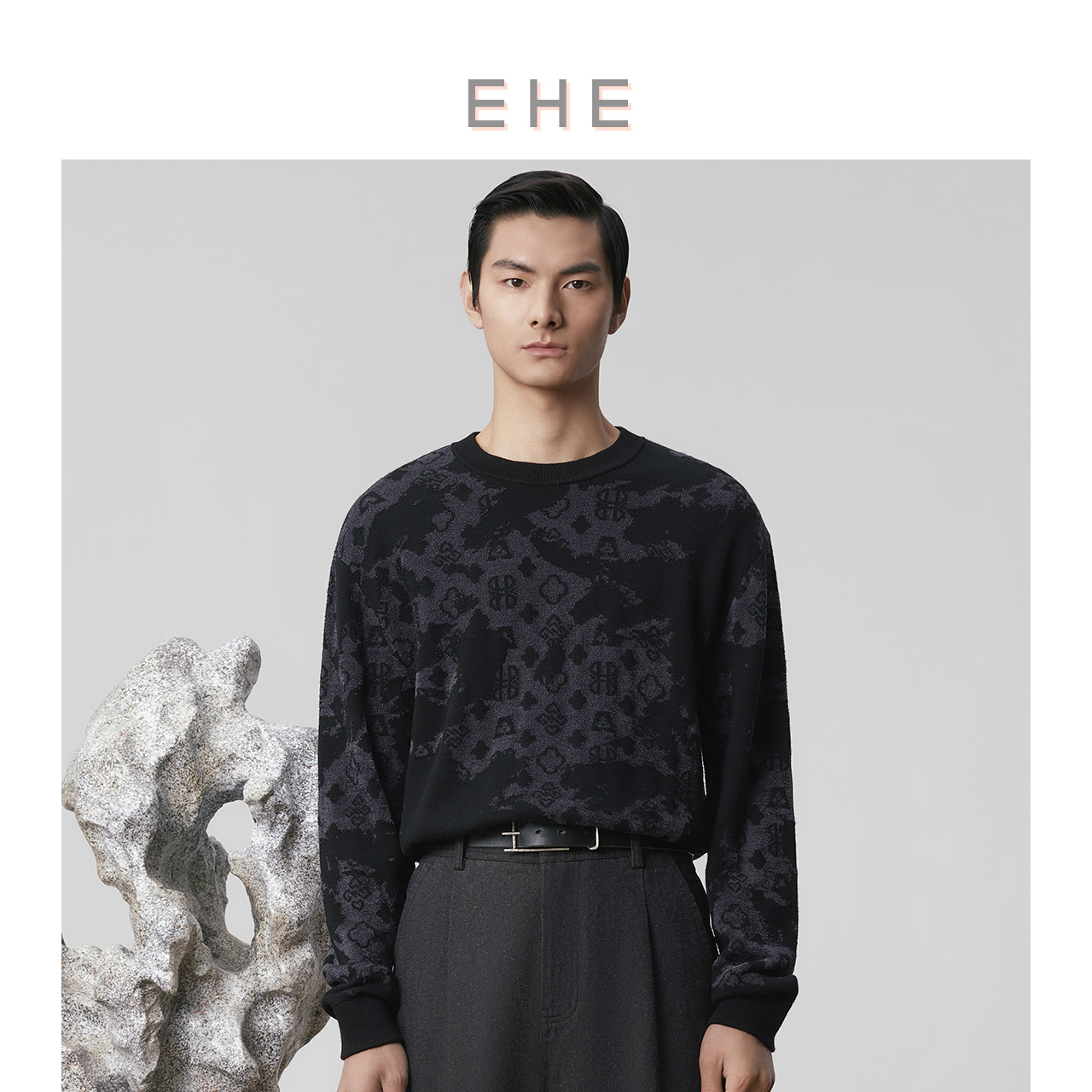 ehe2024秋冬新款韩版修身毛衣