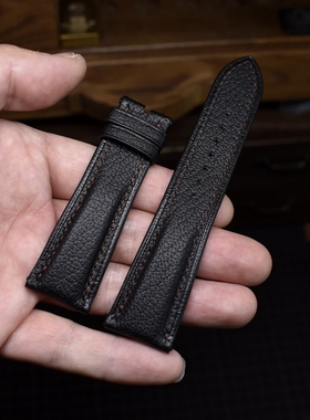 法国Sully山羊皮手工表带真皮腕表表带定制适用于卡地亚爱马士等