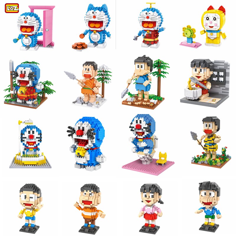 loz grain Puzzle Mosaic Building blocks Doraemon Jingle cat Viking Assemble Doll 8-14 Years old toysin the Toy/Childs/Puzzle/Building block/Model , Beads/Jigsaw/Pair/Disassembly/Beat Toy , Construction of/Fight inserted blocks  category - from Buy2taobao.com to provide professional Taobao agent buy service