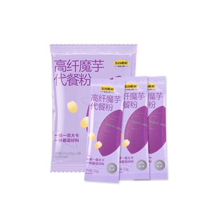 【渠道】五谷磨房高纤魔芋代餐粉84g紫薯粥饱腹早餐即冲食品