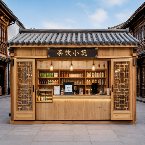 广东移动商铺景区公园售卖亭网红集装箱商业街零食店冷饮店厂家